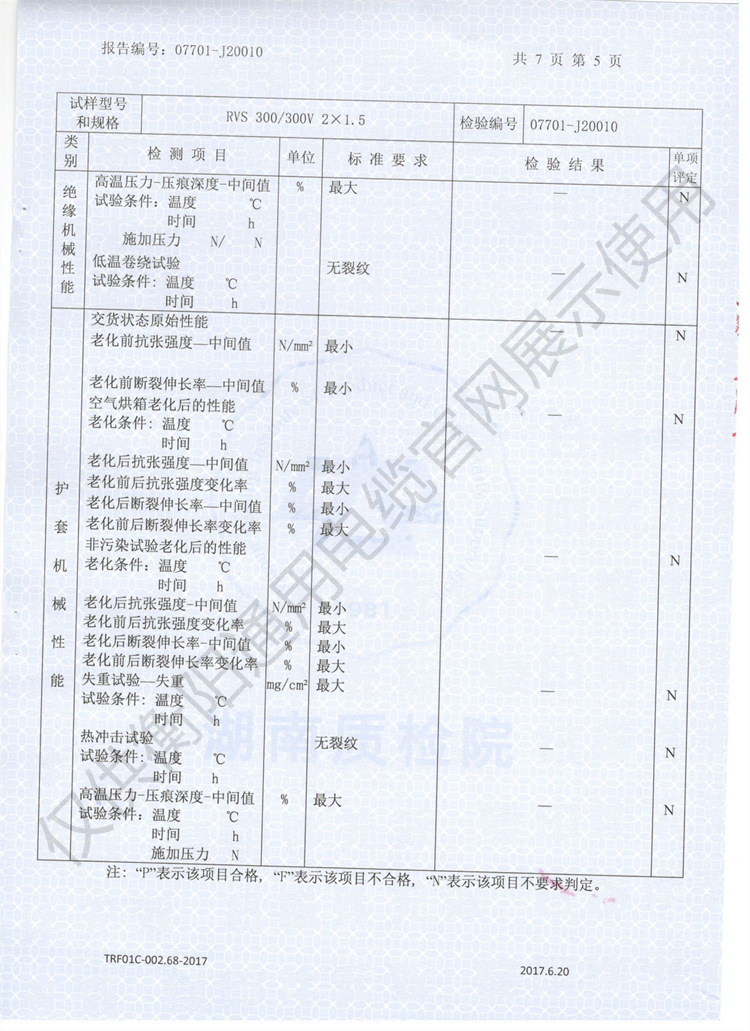 衡陽通用電纜